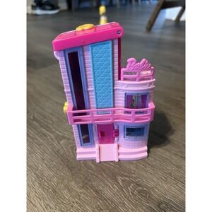 Mattel Polly Pocket Barbie Pink Dreamhouse 5" Compact Playset 2023 [Incomplete]